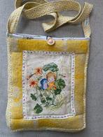 Geborduurde tas van Pippa & Lies met vintage deken, Sieraden, Tassen en Uiterlijk, Tassen | Damestassen, Ophalen of Verzenden