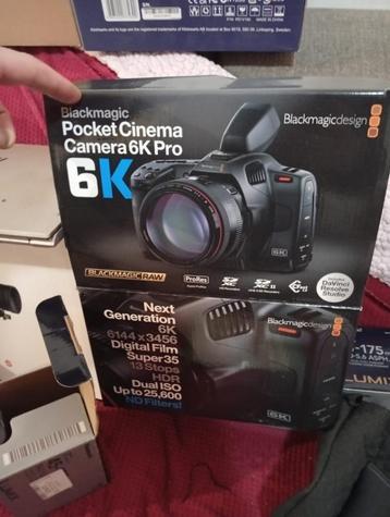 Blackmagic Design Pocket Camera 6k  beschikbaar voor biedingen