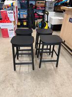 Barkruk zwart ikea zo goed als nieuw !, Huis en Inrichting, Barkrukken, Ophalen, Met voetsteun, 60 tot 90 cm, Zo goed als nieuw