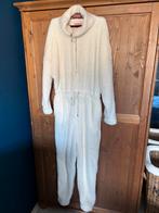 Hunkemöller teddy onesie maat S, Kleding | Dames, Huispakken, Wit, Ophalen of Verzenden, Zo goed als nieuw, Maat 36 (S)