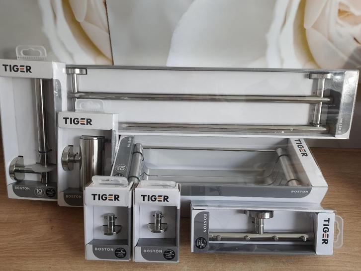 tiger stainless steel polished boston spullen, Huis en Inrichting, Badkamer | Badtextiel en Accessoires, Nieuw, Overige typen