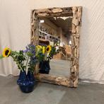 Spiegel – driftwood/ drijfhout - 120 x 80 cm - Bij TTM Wonen, 100 tot 150 cm, Nieuw, Info@ttmwonen.nl, 75 tot 100 cm