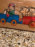 Houten puzzel trein, Ophalen of Verzenden, Minder dan 10 stukjes, Zo goed als nieuw, 6 maanden tot 2 jaar