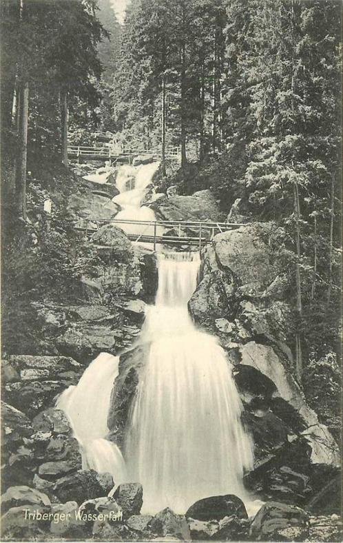 (381-339-017) Triberg Wasserfall, Verzamelen, Ansichtkaarten | Buitenland, Duitsland, Voor 1920, Verzenden