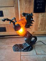 Unieke paardenlamp!, Ophalen, Gebruikt, Glas, Minder dan 50 cm