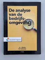 A.J. Marijs - Analyse van de bedrijfsomgeving, A.J. Marijs; W. Hulleman, Ophalen of Verzenden, Zo goed als nieuw, Economie en Marketing