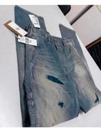 Ralph Lauren RRL Engineer Fit Repaired Carpenter W28-L32, Blauw, Nieuw, W32 (confectie 46) of kleiner, Ophalen of Verzenden