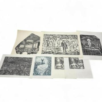 Jan van der Meulen (1935) - lot grafiek (12x) beschikbaar voor biedingen