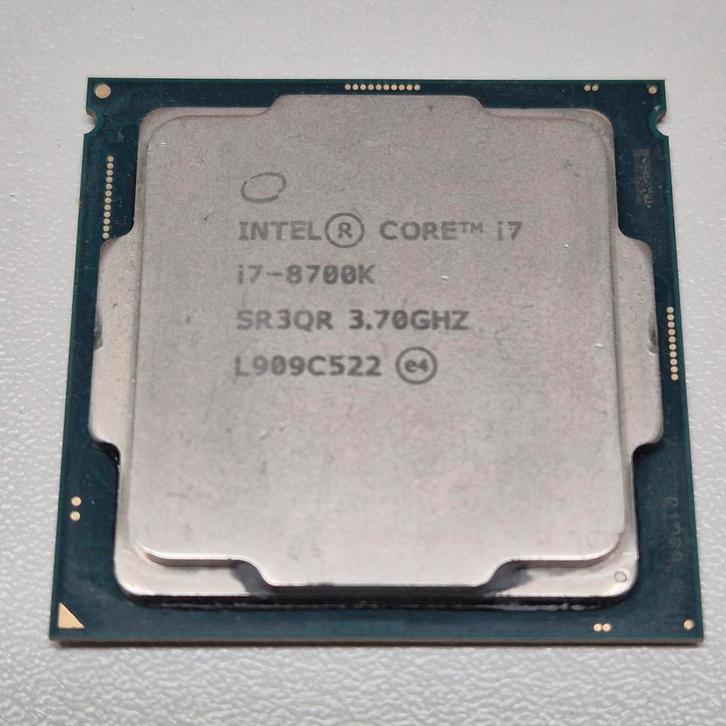 Intel Core i7-8700K Socket 1151 processor, Computers en Software, Processors, Gebruikt, 6-core, 3 tot 4 Ghz, Verzenden