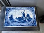 Delfs blauw tegel plateu, Antiek en Kunst, Antiek | Wandborden en Tegels, Ophalen