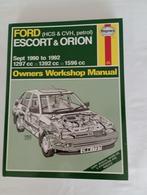 Ford Escort & Orion 1990-1992 Owner's Workshop Manual Haynes, Verzenden