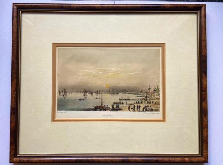 Prachtige litho van Robert Elwes, Antiek en Kunst, Kunst | Litho's en Zeefdrukken, Ophalen of Verzenden