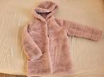 Roze Teddy Jas Maat 134/140 meisje met capuchon zara h&m 💫, Ophalen of Verzenden, Nieuw, Meisje, Jas