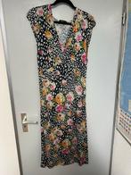 Ro-Zu Bloemenjurk - Maat M, Kleding | Dames, Maat 38/40 (M), Zwart, Ophalen of Verzenden, Zo goed als nieuw