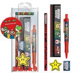 Super Mario Bros Stationary Set - 5 Delig, Verzamelen, Stripfiguren, Nieuw, Ophalen of Verzenden, Overige figuren, Gebruiksvoorwerp