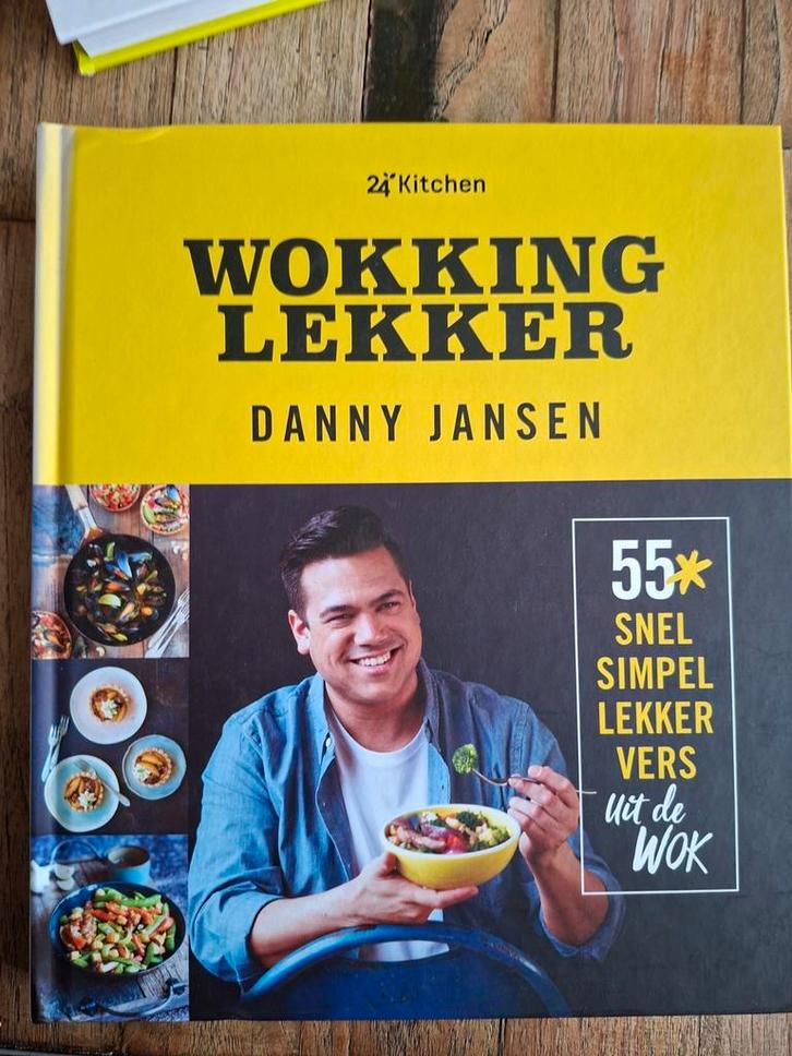 Working Lekker - Danny Jansen, Boeken, Kookboeken, Zo goed als nieuw, Voorgerechten en Soepen, Hoofdgerechten, Tapas, Hapjes en Dim Sum