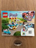 Lego Friends Ijscokar - Compleet!, Ophalen, Zo goed als nieuw, Complete set, Lego