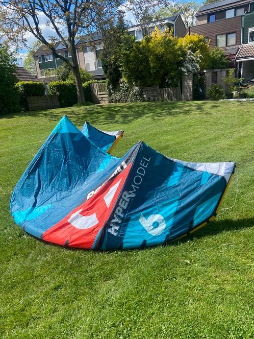 REEDIN HYPERMODEL 6m, Watersport en Boten, Kitesurfen, Zo goed als nieuw, 6 m², Geen board, Ophalen of Verzenden