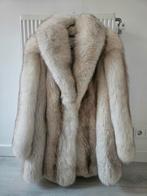 Dikke bontjas maat M/L, Kleding | Dames, Jassen | Winter, Verzenden, Gedragen, Maat 38/40 (M), Wit