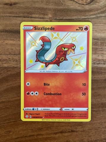 Sizzlipede SV018/SV122 - Shining Fates - Shiny Rare beschikbaar voor biedingen