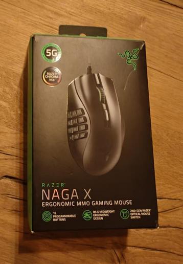 Razer NAGA X Rechtshandig Gamingmuis GamingMouse beschikbaar voor biedingen