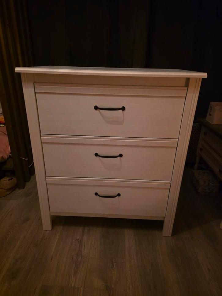 Ikea Busali Commode Kast - 3 Lades, Huis en Inrichting, Kasten | Dressoirs, Gebruikt, 50 tot 100 cm, 25 tot 50 cm, Met lade(s)