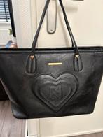 Nikkie tas zwart met logo en gouden details, Sieraden, Tassen en Uiterlijk, Ophalen of Verzenden, Zo goed als nieuw, Zwart, Schoudertasje