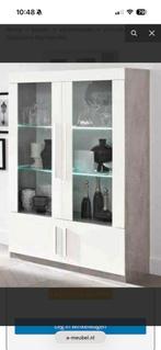 Ameubel Giethoorn Wit Marmer set, Huis en Inrichting, Kasten | Vitrinekasten, Ophalen, 50 tot 100 cm, Zo goed als nieuw, Minder dan 100 cm