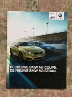 Brochure folder BMW M3 sedan en M4 coupe 2014 nieuw, Nieuw, Ophalen of Verzenden, BMW, BMW