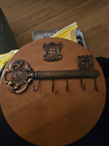 Vintage Sleutelhanger Kapstok - Sleutel Design beschikbaar voor biedingen