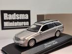 Mercedes-Benz E-Klasse Combi w211 silver - 1:43 Minichamps, Hobby en Vrije tijd, Modelauto's | 1:43, Auto, Ophalen of Verzenden