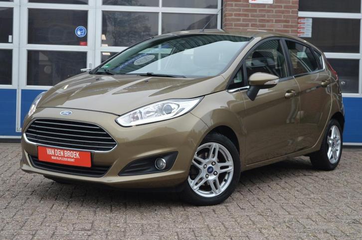 Ford Fiesta 1.0 Titanium | NAVI - CLIMATE - PDC, Auto's, Ford, Bedrijf, Fiësta, ABS, Airbags, Airconditioning, Bluetooth, Boordcomputer