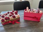 Unieke Cadeauboxen met Chocolade & Rozen – Handgemaakt!, Hobby en Vrije tijd, Ophalen of Verzenden, Nieuw, Feestartikel, Overige