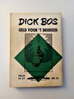 dick bos- geld voor 't drukken nr.35/1964, Boeken, Stripboeken, Gelezen, Ophalen of Verzenden, Meerdere stripboeken