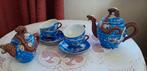 Prachtig blauw chinees serviesje., Antiek en Kunst, Antiek | Servies compleet, Ophalen