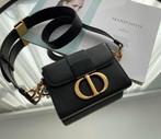 Cd dior montaigne tas handtas bag crossbody, Ophalen of Verzenden, Zo goed als nieuw, Zwart, Handtas