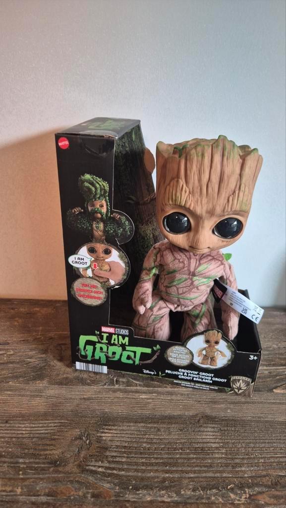 Marvel Dansende “I Am Groot” interactieve knuffel, Verzamelen, Poppetjes en Figuurtjes, Nieuw, Ophalen of Verzenden
