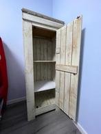 Houten kinderkast met deur en planken, Ophalen, Gebruikt, 100 tot 150 cm, 50 tot 100 cm