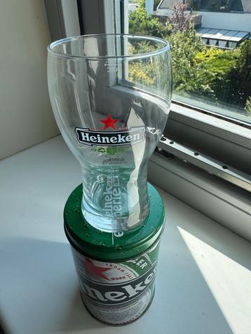 Heineken Glas + Blik beschikbaar voor biedingen