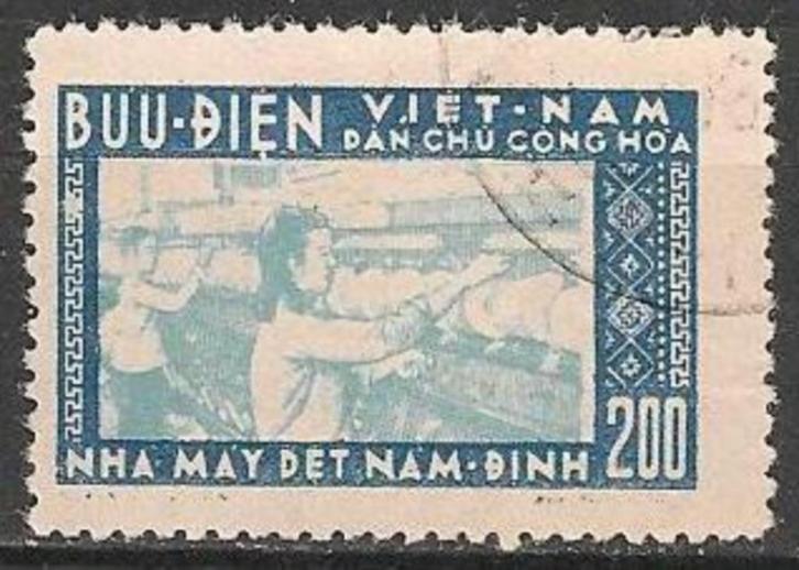 Vietnam No.55 O. ADV. no.113 IJ., Postzegels en Munten, Postzegels | Azië, Gestempeld, Zuidoost-Azië, Ophalen of Verzenden