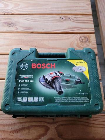 Bosch PWS 850-125 Slijptol met Koffer beschikbaar voor biedingen