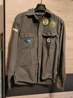 Vintage Scoutfit blouse - Maat M, Scoutfit, Gedragen, Groen, Halswijdte 39/40 (M)