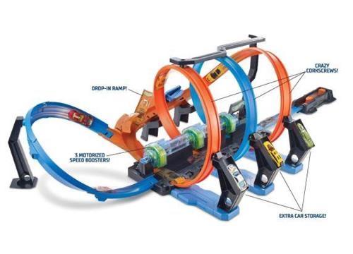 Hot Wheels Kurkentrekker Crash Racebaan, Kinderen en Baby's, Speelgoed | Racebanen, Gebruikt, Racebaan, Elektrisch, Hot Wheels