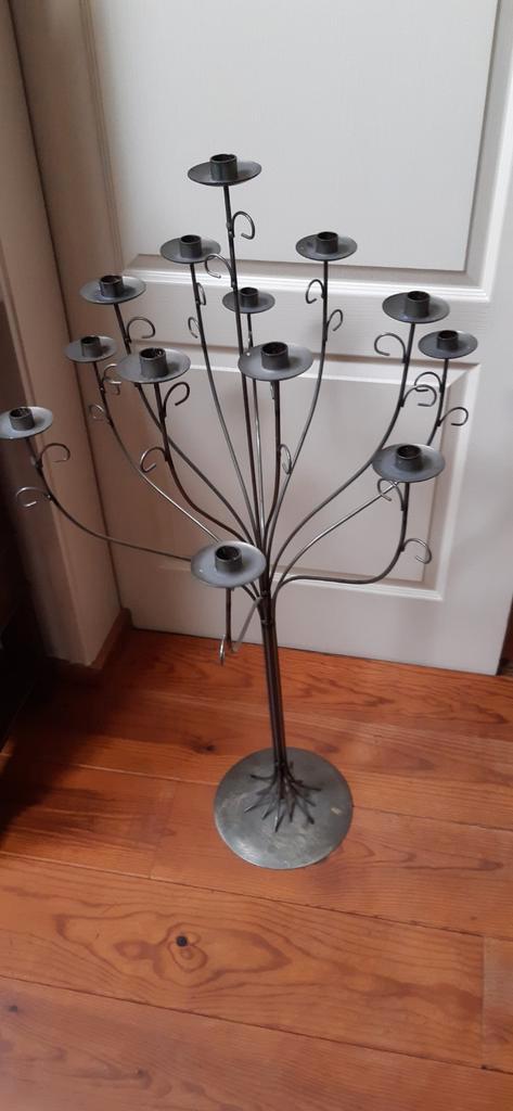 Grote Kaarshouder voor 13 Kaarsen - 105cm, Huis en Inrichting, Woonaccessoires | Kandelaars en Kaarsen, Ophalen