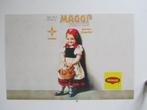 reclame kaart   MAGGI, Ophalen of Verzenden, Overige typen