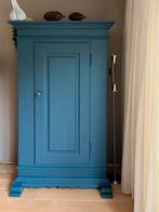 Mooie handgemaakte eiken kast. Stoer blauw gemaakt., Ophalen