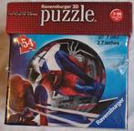 ravensburger puzzelbal spiderman 54 stukjes(a), Verzenden, Minder dan 500 stukjes, Nieuw, Overige typen