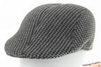 Vintage flatcap Voorgevormde pet grijs pied-de-poule 59, Kleding | Heren, Hoeden en Petten, Ophalen of Verzenden, Zo goed als nieuw