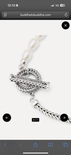 Buddha to Buddha Barbara Mini Pearl Ketting Zilver, Sieraden, Tassen en Uiterlijk, Kettingen, Ophalen of Verzenden, Zo goed als nieuw
