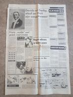 Artikelen over Louis Davids (krant 1977 en 1980), Ophalen of Verzenden, 1960 tot 1980, Knipsel(s)